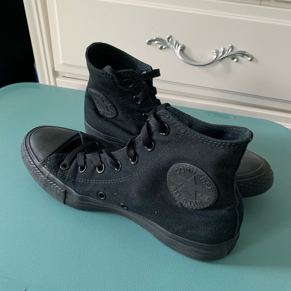 Black Hightop Converse